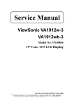 VA1912w-3, VA1912wb-3 (VS10866) Service Manual