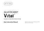 GLUCOCARD Vital User Manual - English