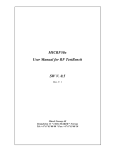 MICRF50x User Manual for RF TestBench SW V. 0.5