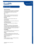 Swagelok Welding System User Manual: Glossary