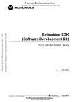 Software Development Kit - Freescale Semiconductor
