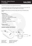 V-AC8802 Bluetooth Optical Mouse