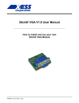 StickIt! VGA V1.0 User Manual