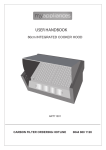 ART11301 60cm integrated hood User