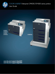 CP4025 / CP4525 User manual