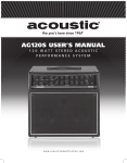 View User`s Manual - Acoustic Amplification