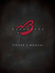 Breedlove Owner`s Manual