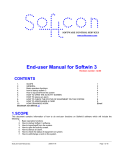 End-user Manual for Softwin 3