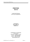 PRINTDDE Server