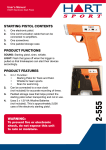 Starting Pistol Instructions