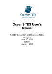 OceanSITES User`s Manual