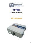 TT™900 User Manual - Teletronics International, Inc