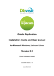 Dbvisit Installation and User Guide 5.1