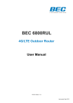 BEC 6800RUL - BEC Technologies, Inc.