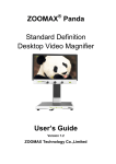 Panda 19" Video Magnifer User Manual
