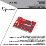 CHM-002 Gembird User Manual