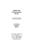 FESTO IPC Server User Manual
