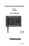 TM-181 Hygro-Thermometer說明書 - Measuring instruments in