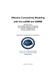 Effective Connectivity Modeling with the euSEM and GIMME