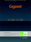 Gigaset SL780/SL785 – more than just a telephone
