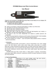 ETCR008 Sharp-nose Pliers Current Sensor User Manual