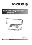 User manual Arc Pad 48 Integral US wireless DMX