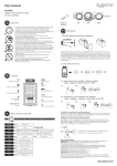 User manual