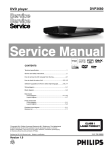 DVP36 0 DVD player - Manuales de Service