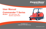 User Manual Commander T Series