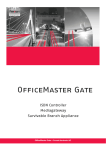 User Manual OfficeMaster Gate