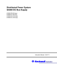 Distributed Power System SA500 DC Bus Supply