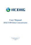 Hexing Electrical Co., Ltd. User Manual HXET100 Data