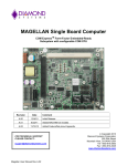 Magellan User Manual - Diamond Systems Corporation