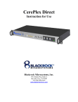 CerePlex Direct - Blackrock Microsystems