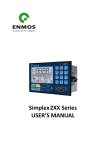 Simplex2XX Series USER`S MANUAL