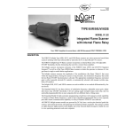 Fireye 95DS2 Scanner User Manual