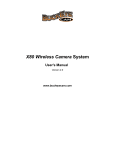 X80 Wireless Camera System Users Manual