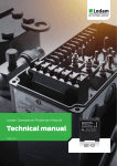 SE-G1 Technical manual