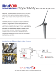 Clipper Liberty Turbine Application