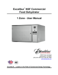 Excalibur® NSF Commercial Food Dehydrator 1 Zone