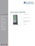 Manual Cerama G 9000 PRO