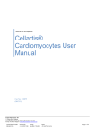 Cellartis® Cardiomyocytes User Manual