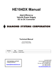 HE104DX User Manual - Diamond Systems Corporation