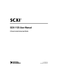 SCXI-1125 User Manual - Artisan Technology Group