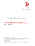 Advanced Account Deposit