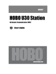 Onset HOBO™ U30 User Manual
