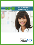 MicroMD EMR Configuration Manual 10.0