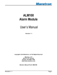 ALM100 User`s Manual