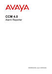 CCM 4.0 Alarm Reporter