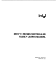 MCS® 51 Microcontroller Family User`s Manual